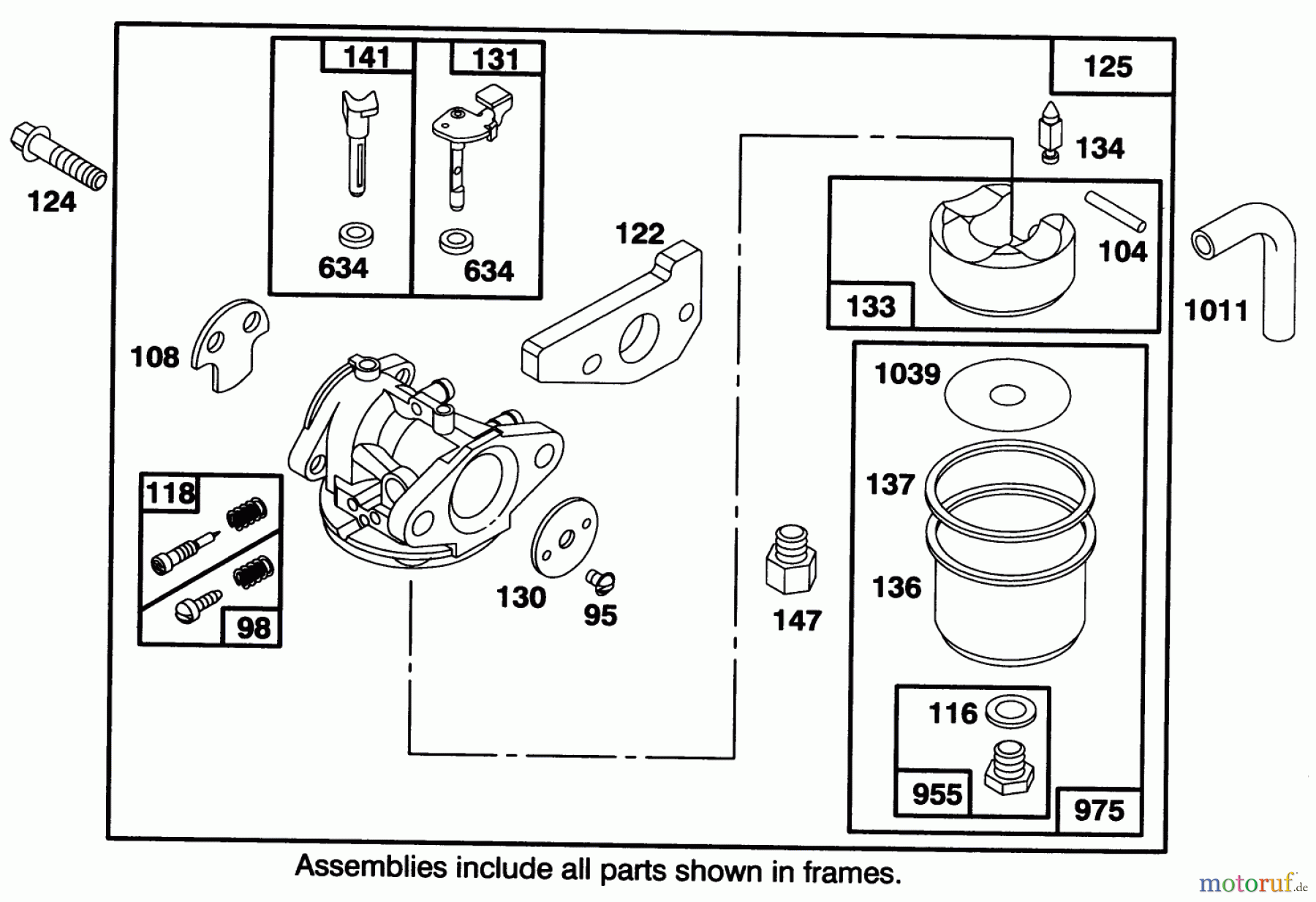Toro Neu Mowers, Walk-Behind Seite 2 26630BC - Toro Lawnmower, 1995 (5900001-5999999) ENGINE GTS 150 #3