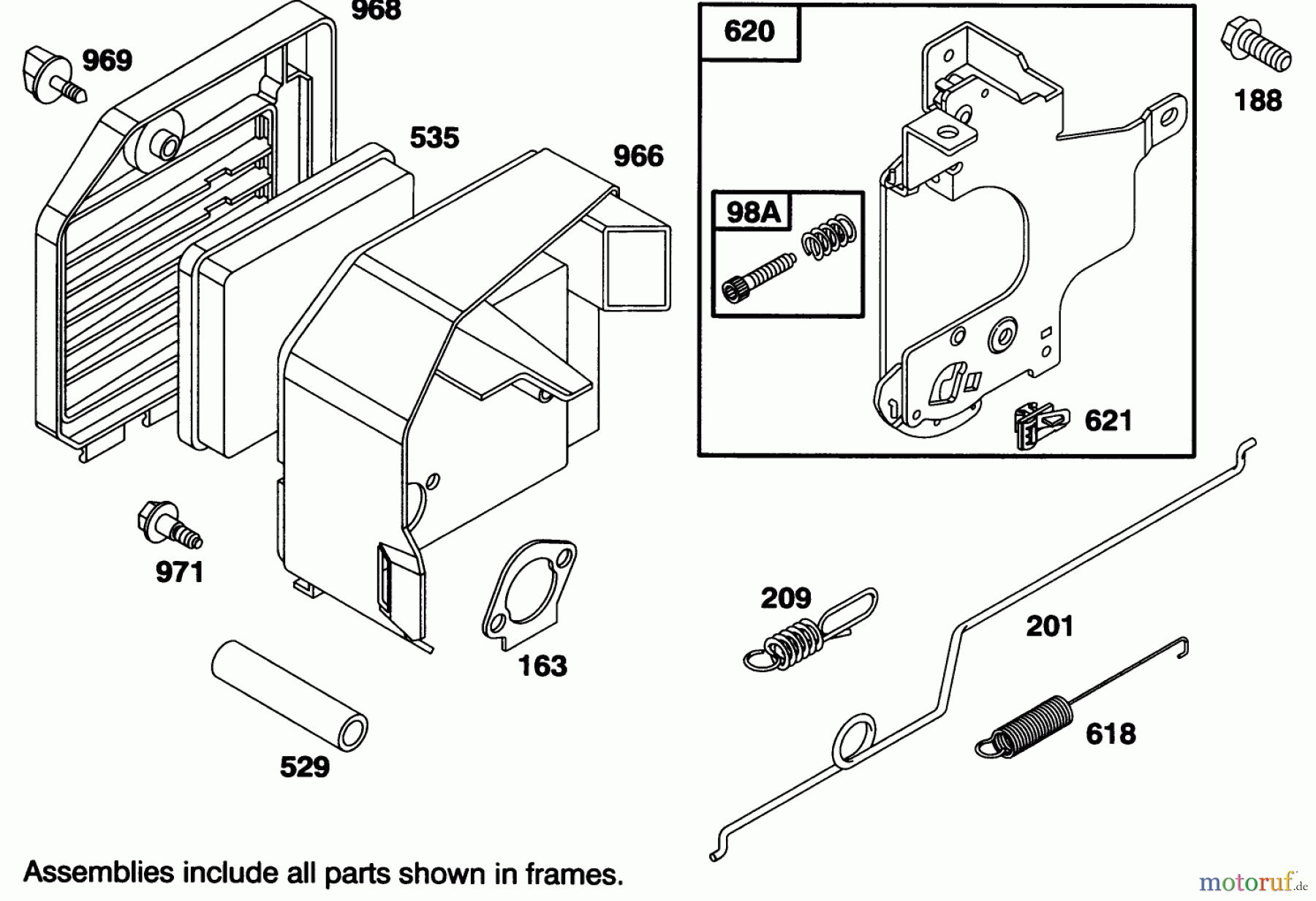 Toro Neu Mowers, Walk-Behind Seite 2 26630BC - Toro Lawnmower, 1995 (5900001-5999999) ENGINE GTS 150 #4