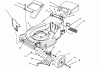 Toro 26631BC - Lawnmower, 1995 (5900001-5999999) Ersatzteile HOUSING ASSEMBLY