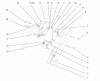 Toro 26633 - Lawnmower, 1997 (7900001-7999999) Ersatzteile TRACTION CONTROL ASSEMBLY