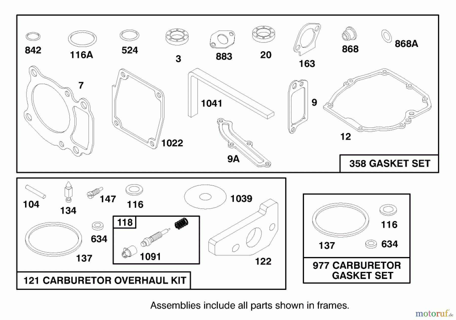 Toro Neu Mowers, Walk-Behind Seite 2 26636 - Toro Lawnmower, 1997 (7900001-7999999) ENGINE GTS-150 #9