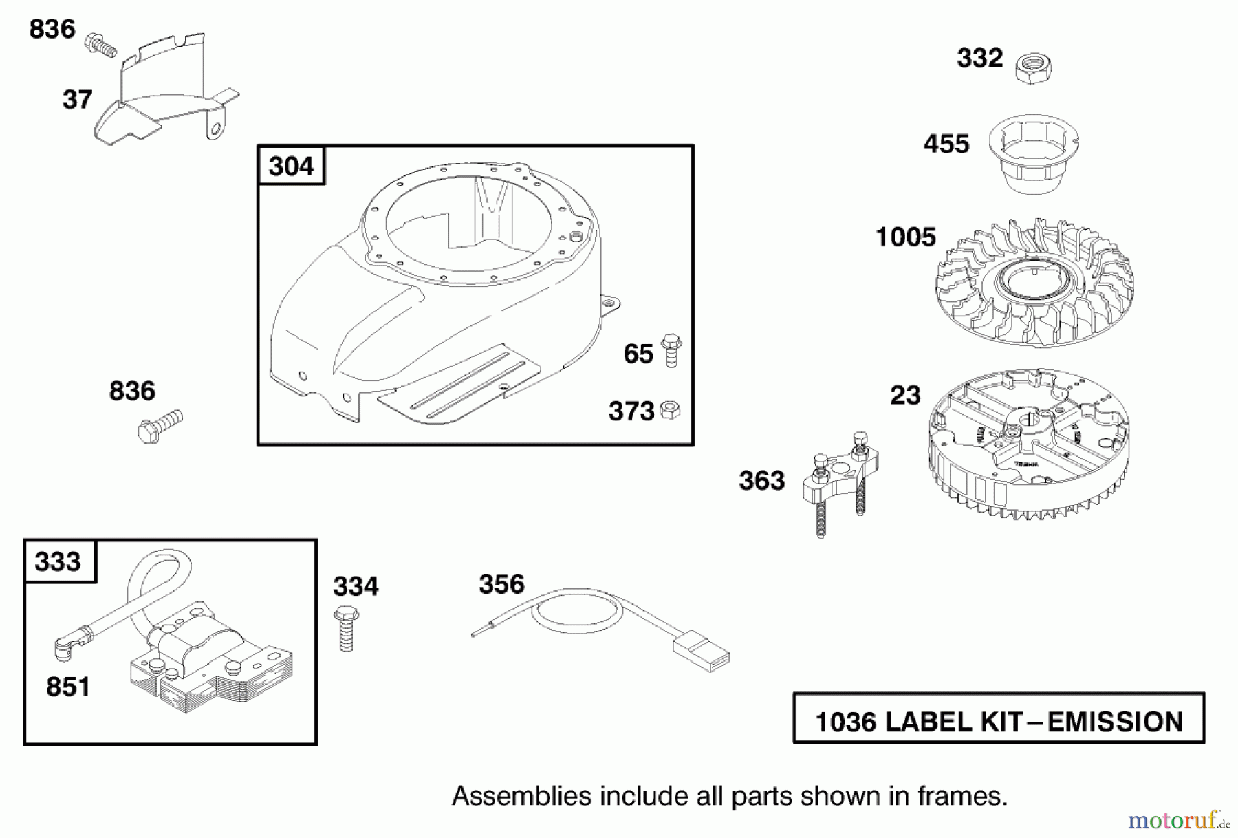  Toro Neu Mowers, Walk-Behind Seite 2 26637 - Toro Lawnmower, 1998 (8900001-8999999) ENGINE GTS-200 #7