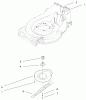 Toro 26637 - Lawnmower, 1999 (9900001-9999999) Ersatzteile BLADE ASSEMBLY