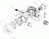 Toro 51570 - Yard Blower Vac, 1991 (1000001-1999999) Ersatzteile BLOWER ASSEMBLY