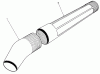 Toro 51570 - Yard Blower Vac, 1991 (1000001-1999999) Ersatzteile BLOWER TUBE ASSEMBLY