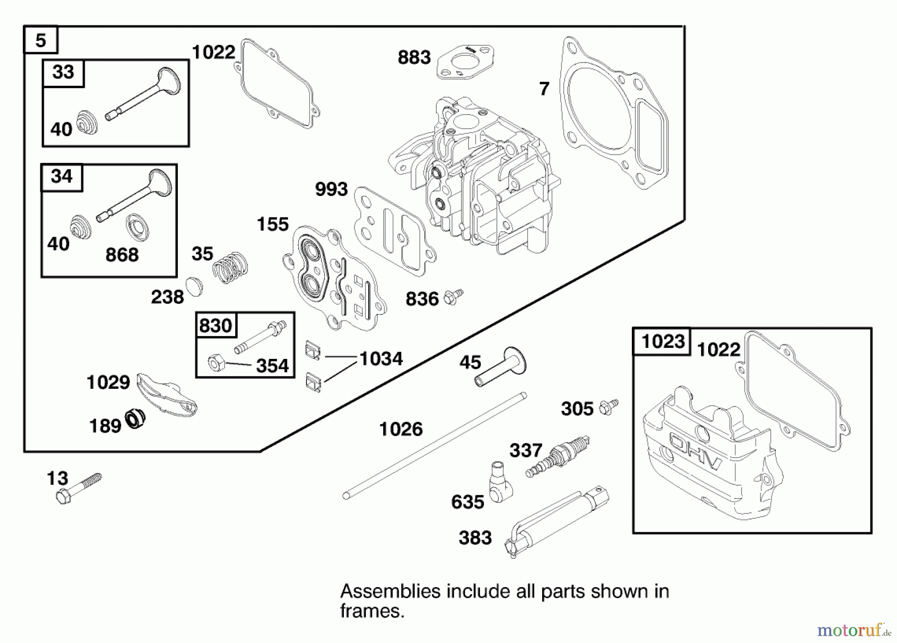  Toro Neu Mowers, Walk-Behind Seite 2 26638 - Toro Lawnmower, 1998 (8900001-8999999) ENGINE GTS-200 #2