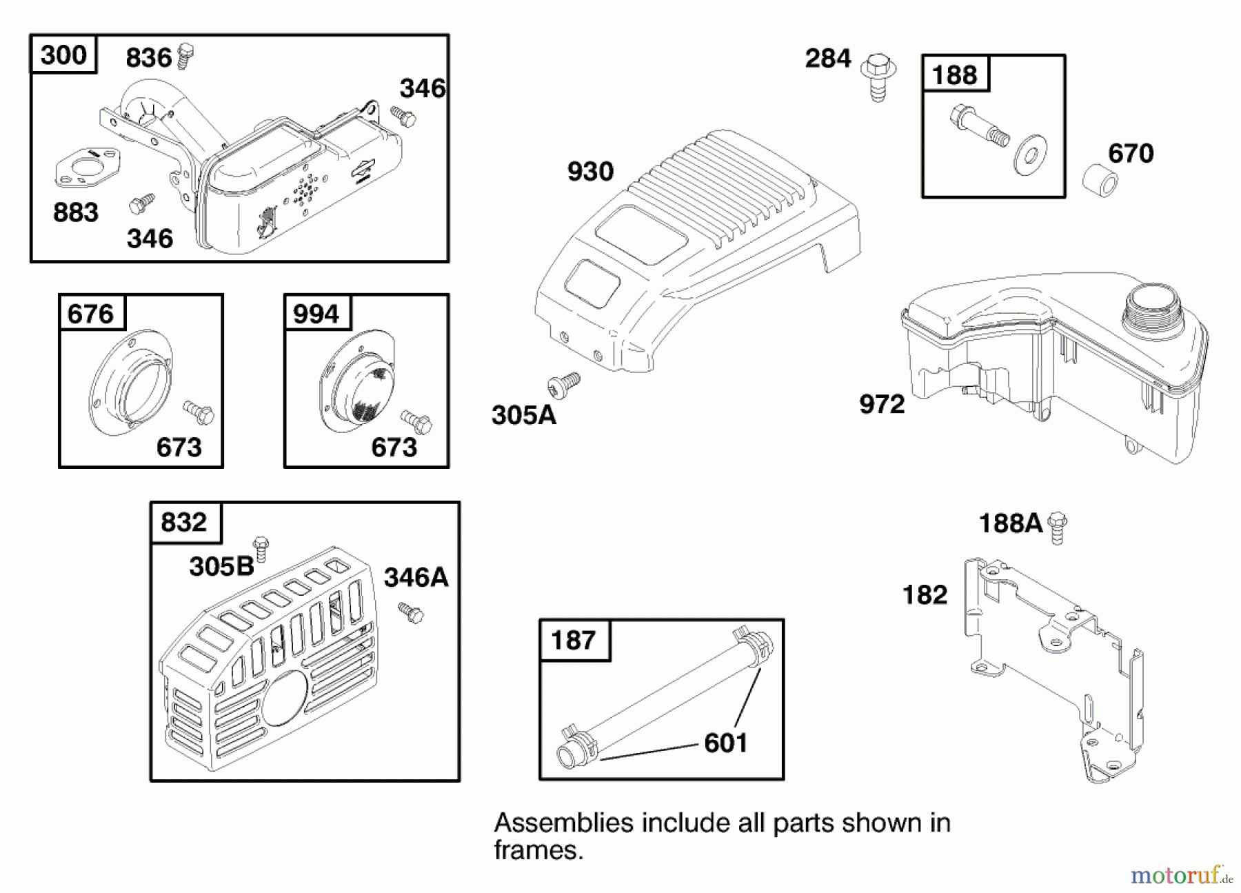  Toro Neu Mowers, Walk-Behind Seite 2 26638 - Toro Lawnmower, 1998 (8900001-8999999) ENGINE GTS-200 #6