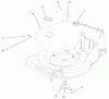 Toro 26638 - Lawnmower, 1999 (9900001-9999999) Ersatzteile ENGINE ASSEMBLY