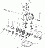 Toro 26638 - Lawnmower, 1999 (9900001-9999999) Ersatzteile GEAR CASE ASSEMBLY #62-6673