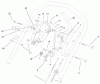 Toro 26638 - Lawnmower, 1999 (9900001-9999999) Ersatzteile HANDLE CONTROL ASSEMBLY