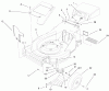 Toro 26638 - Lawnmower, 1999 (9900001-9999999) Ersatzteile HOUSING ASSEMBLY