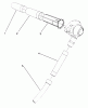 Toro 51571 - Yard Blower Vac, 1992 (2000001-2999999) Ersatzteile TUBE ASSEMBLY
