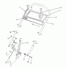 Toro 26680WG - Lawnmower, 1990 (0000001-0999999) Ersatzteile HANDLE ASSEMBLY