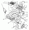 Toro 26682 - Lawnmower, 1989 (9000001-9999999) Ersatzteile HOUSING ASSEMBLY #1