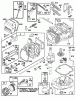 Toro 27501 - Lawnmower, 1992 (2000001-2999999) Ersatzteile ENGINE GTS-150 77-8990 #1