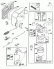 Toro 27501 - Lawnmower, 1992 (2000001-2999999) Ersatzteile ENGINE GTS-150 77-8990 #2