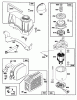 Toro 27501 - Lawnmower, 1992 (2000001-2999999) Ersatzteile ENGINE GTS-150 77-8990 #4
