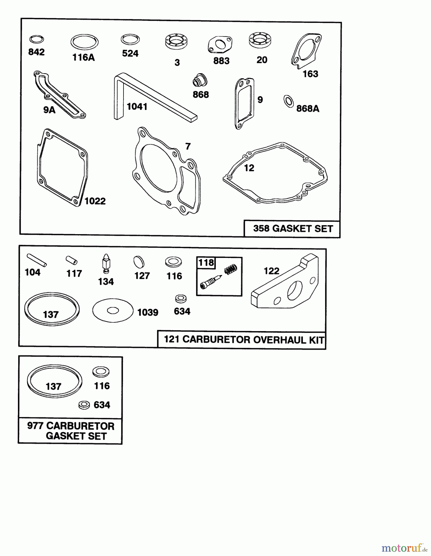  Toro Neu Mowers, Walk-Behind Seite 2 27501 - Toro Lawnmower, 1992 (2000001-2999999) ENGINE GTS-150 77-8990 #5