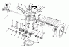 Toro 27501 - Lawnmower, 1992 (2000001-2999999) Ersatzteile GEAR CASE ASSEMBLY