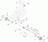 Toro 446E (R48) - R48 Recycling Mower, 2008 (SN 280000001-290999999) Ersatzteile DRIVE ASSEMBLY