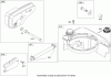 Toro 446E (R48) - R48 Recycling Mower, 2008 (SN 280000001-290999999) Ersatzteile MUFFLER AND FUEL TANK ASSEMBLY BRIGGS AND STRATTON 126T02-1841-B1