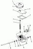 Toro 23300 - Lawnmower, 1965 (5000001-5999999) Ersatzteile 25" AND 34" GEAR BOX