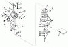 Toro 23300 - Lawnmower, 1965 (5000001-5999999) Ersatzteile CARBURETOR MODEL NO. 631115 PARTS LIST