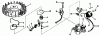 Toro 23300 - Lawnmower, 1965 (5000001-5999999) Ersatzteile MAGNETO MODEL NO. 610689 PARTS LIST