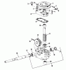 Toro 23201 - 25" Whirlwind Hevi-Duty Lawnmower, 1968 (8000001-8999999) Ersatzteile 25" & 34" GEAR CASE ASSEMBLY