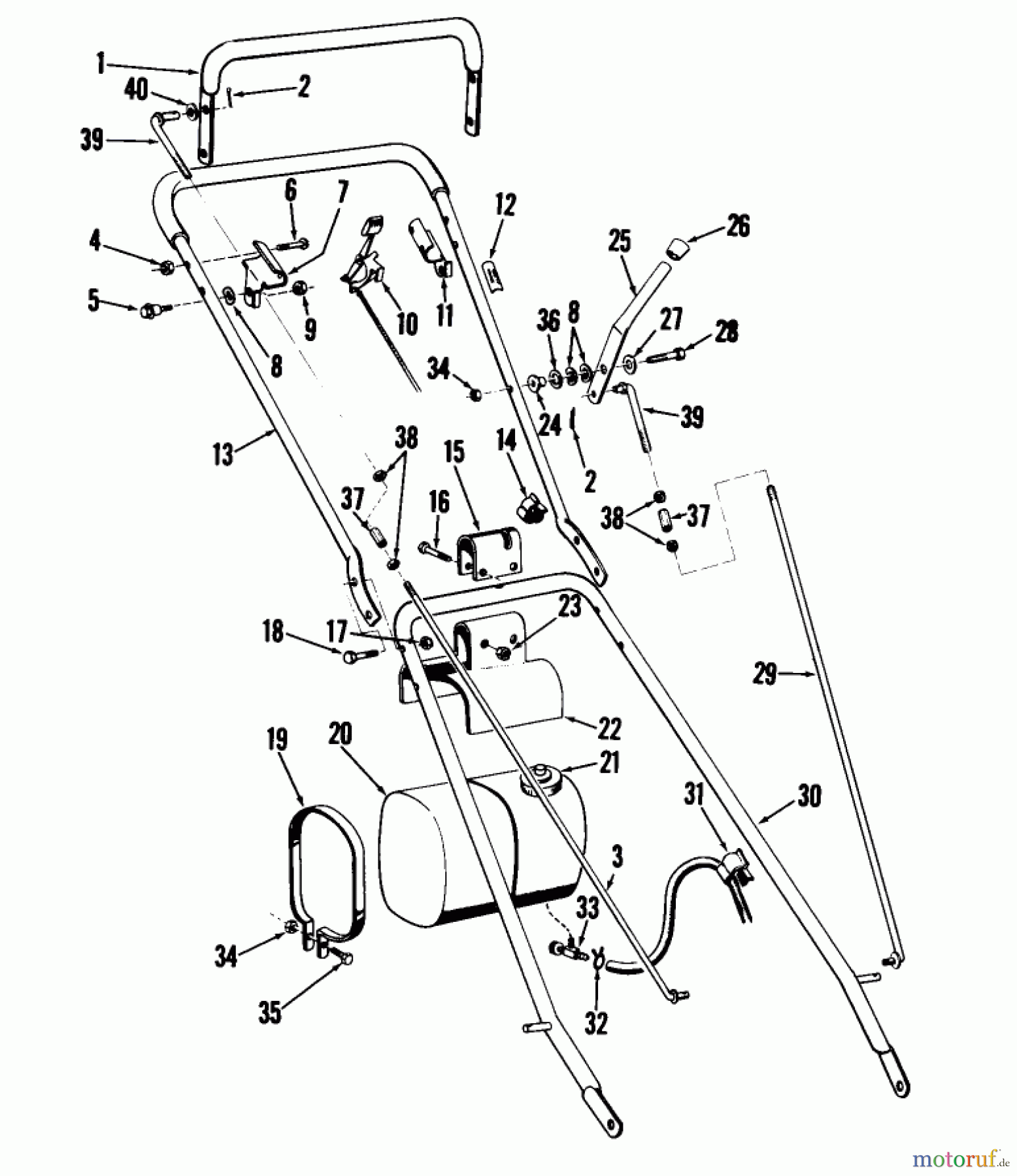 Toro Neu Mowers, Wide-Area Walk-Behind 23301 - Toro Lawnmower, 1970 (0000001-0999999) 25