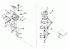 Toro 23201 - 25" Whirlwind Hevi-Duty Lawnmower, 1968 (8000001-8999999) Ersatzteile CARBURETOR MODEL NO. 631115 PARTS LIST