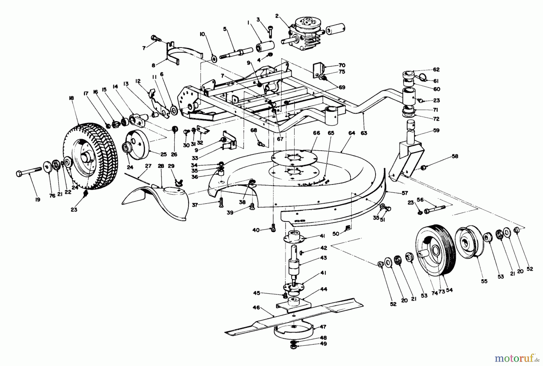 Toro Neu Mowers, Wide-Area Walk-Behind 23201 - Toro 25