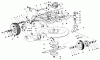 Toro 23267 - Lawnmower, 1979 (9000001-9999999) Ersatzteile FRAME AND CUTTER HOUSING ASSEMBLY