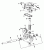 Toro 23267 - Lawnmower, 1979 (9000001-9999999) Ersatzteile GEAR CASE ASSEMBLY