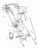 Toro 23267 - Lawnmower, 1979 (9000001-9999999) Ersatzteile HANDLE ASSEMBLY