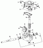 Toro 23267 - Lawnmower, 1980 (0000001-0999999) Ersatzteile GEAR CASE ASSEMBLY
