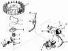 Toro 23267 - Lawnmower, 1980 (0000001-0999999) Ersatzteile MAGNETO MODEL NO. 610689A