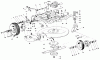 Toro 23267 - Lawnmower, 1982 (2000001-2999999) Ersatzteile FRAME AND CUTTER HOUSING ASSEMBLY