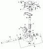 Toro 23267 - Lawnmower, 1982 (2000001-2999999) Ersatzteile GEAR CASE ASSEMBLY