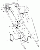 Toro 23267 - Lawnmower, 1982 (2000001-2999999) Ersatzteile HANDLE ASSEMBLY