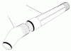 Toro 51576 - Super Blower Vac, 1993 (39000001-39999999) Ersatzteile BLOWER TUBE ASSEMBLY
