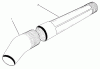 Toro 51577 (800) - 800 Super Blower, 1994 (49000001-49999999) Ersatzteile BLOWER TUBE ASSEMBLY