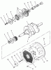 Toro 74041 (616-Z) - 616-Z Tractor, 1993 (39000001-39999999) Ersatzteile CRANKSHAFT, CAMSHAFT & FLYWHEEL ASSEMBLY