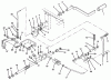 Toro 74041 (616-Z) - 616-Z Tractor, 1993 (39000001-39999999) Ersatzteile PARKING BRAKE ASSEMBLY