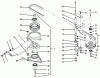 Toro 74041 (616-Z) - 616-Z Tractor, 1993 (39000001-39999999) Ersatzteile PTO ELECTRIC CLUTCH & DRIVE ASSEMBLY