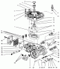 Toro 74041 (616-Z) - 616-Z Tractor, 1993 (39000001-39999999) Ersatzteile TRANSMISSION ASSEMBLY EATON MODEL 781-016 #1