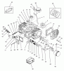 Toro 74041 (616-Z) - 616-Z Tractor, 1994 (49000001-49999999) Ersatzteile ENGINE CYLINDER BLOCK ASSEMBLY