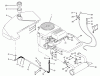 Toro 74041 (616-Z) - 616-Z Tractor, 1994 (49000001-49999999) Ersatzteile ENGINE & FUEL SYSTEM ASSEMBLY