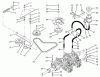 Toro 74041 (616-Z) - 616-Z Tractor, 1994 (49000001-49999999) Ersatzteile TRANSMISSION & DRIVE SYSTEM ASSEMBLY