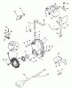 Toro 74140 (724-Z) - 724-Z Tractor, 1994 (49000001-49999999) Ersatzteile GEARCASE AND IGNITION CONTROLS